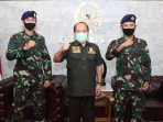Syarief Hasan dan dua anggota TNI AL