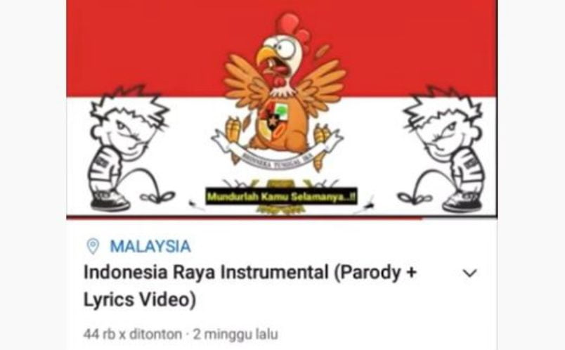 Penginaan Lagu Indonesia Raya
