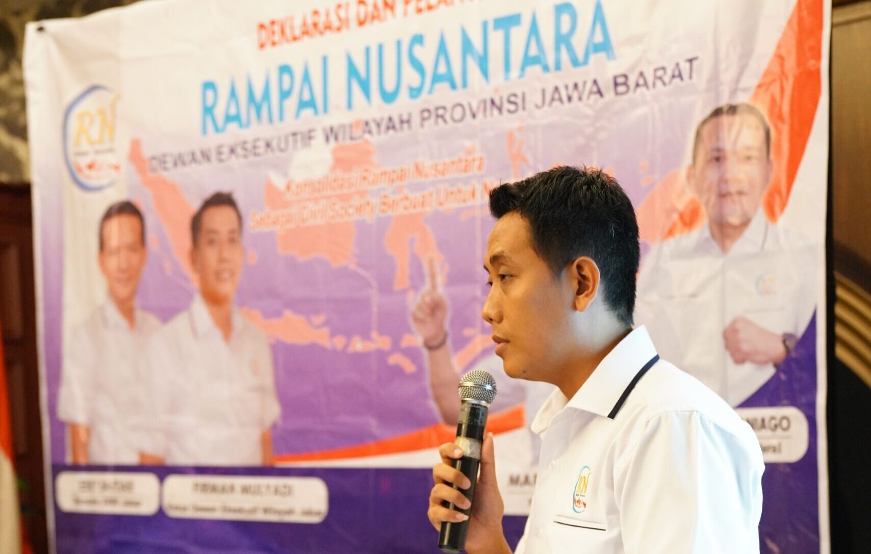 Ketua Rampai Nusantara wilayah Jawa Barat Firman Mulyadi